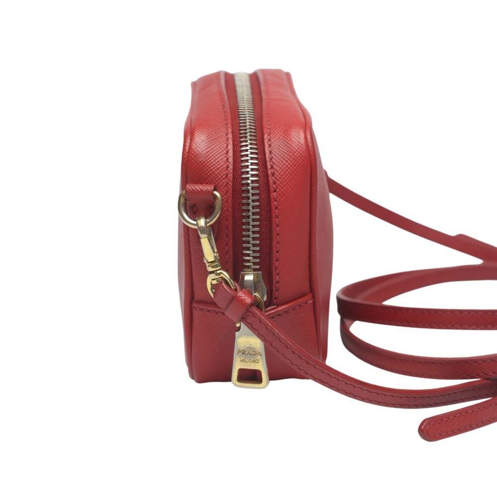 Prada Zip Crossbody Bag Saffiano #252224P76B - Picture 4 of 9